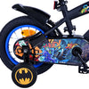 Batman Barncykel 12 tum, Svart - Lilla Cykelbutiken