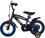 Batman Barncykel 12 tum, Svart - Lilla Cykelbutiken