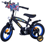 Batman Barncykel 12 tum, Svart - Lilla Cykelbutiken