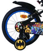 Batman Barncykel 16 tum, dubbla handbromsar, Svart - För barn 4-6 år