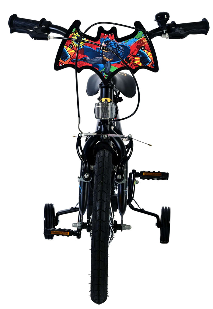 Batman Barncykel 16 tum, dubbla handbromsar, Svart - För barn 4-6 år