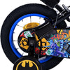 Batman Barncykel Två Handbromsar 12 tum, Svart - Lilla Cykelbutiken