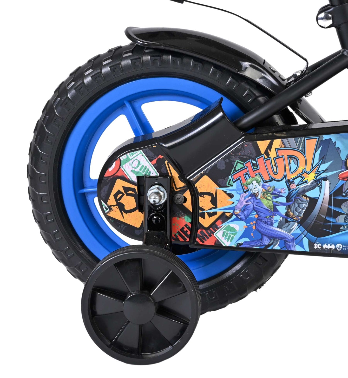 Batman   Barncykel 12 tum, Svart - För barn 3-4 år