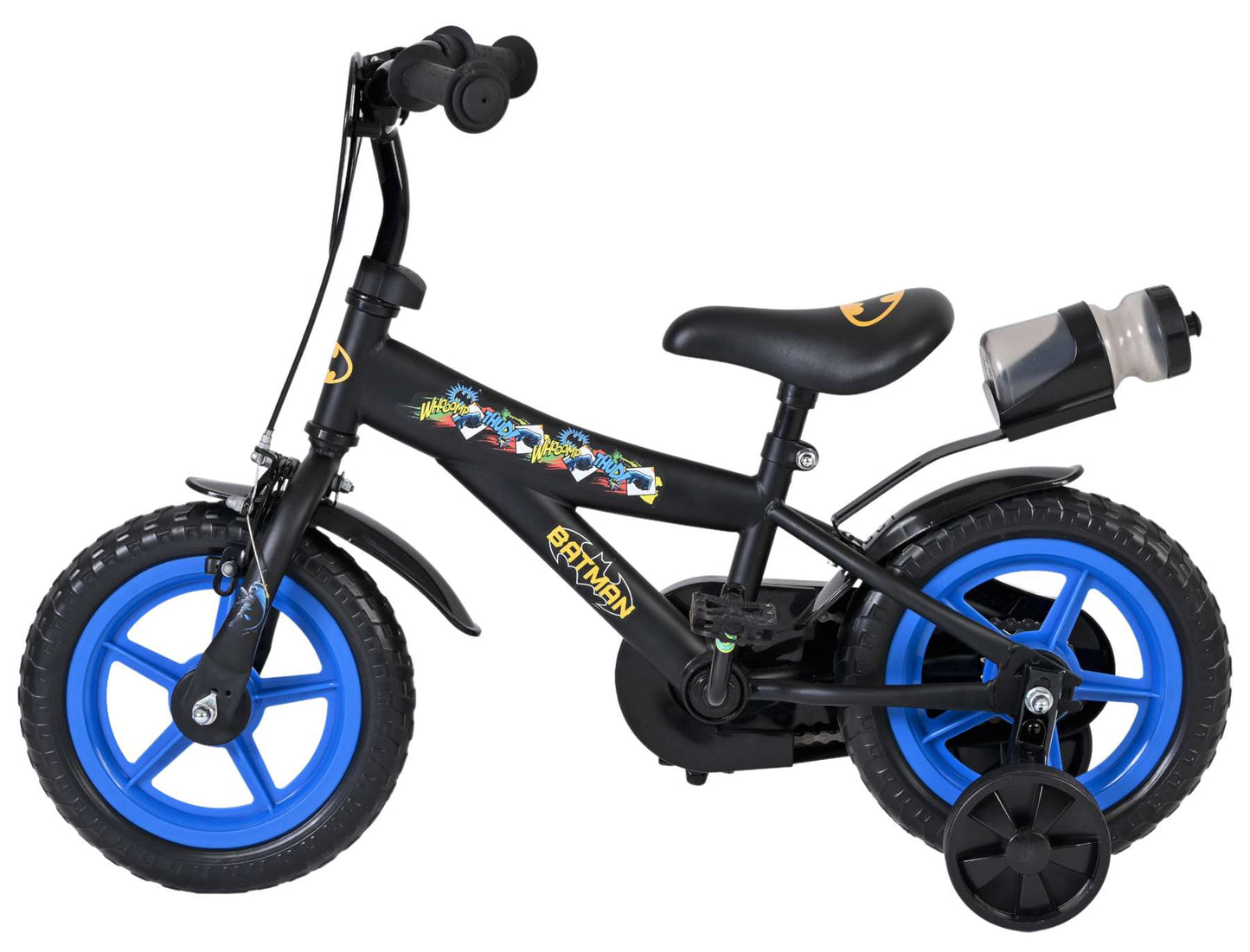 Batman   Barncykel 12 tum, Svart - För barn 3-4 år