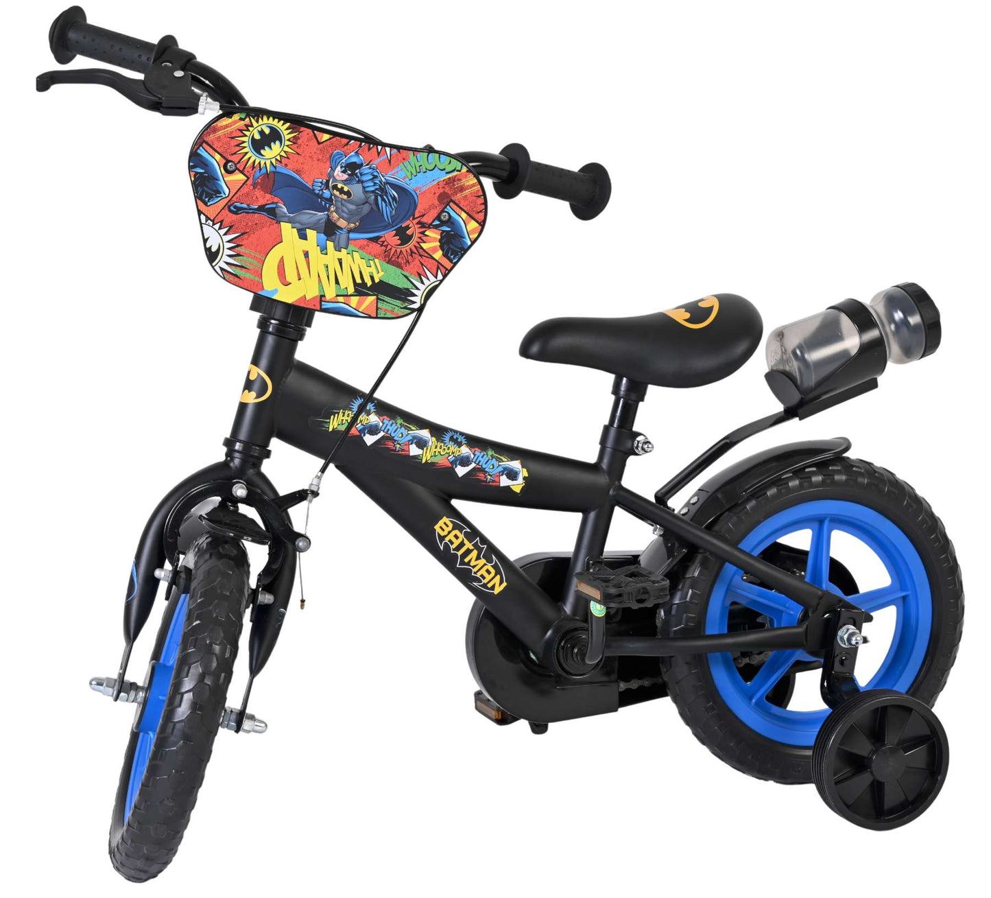 Batman   Barncykel 12 tum, Svart - För barn 3-4 år