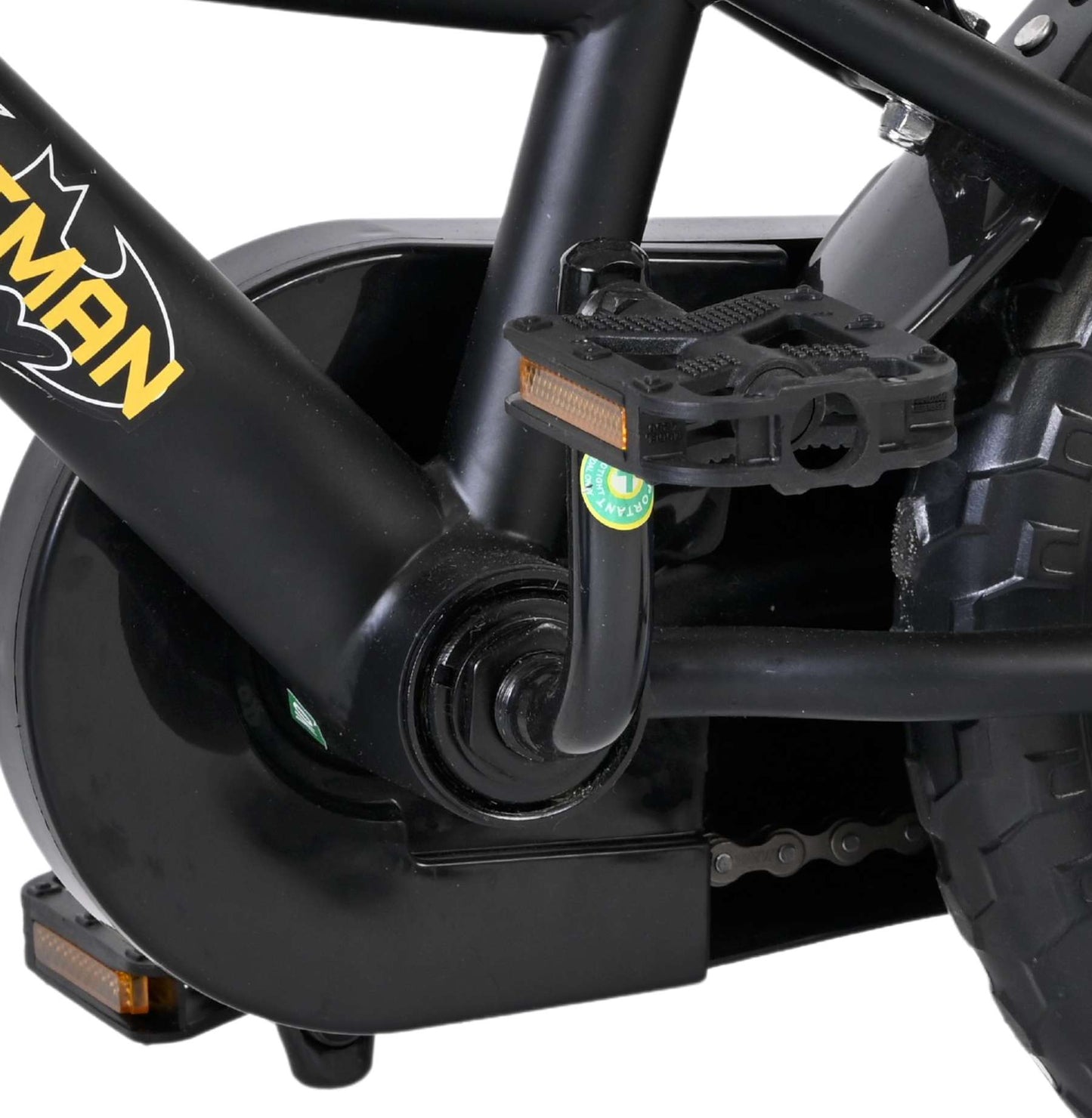 Batman   Barncykel 12 tum, Svart - För barn 3-4 år