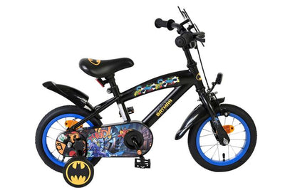 Batman Barncykel 12 tum, Svart - För barn 3-4 år