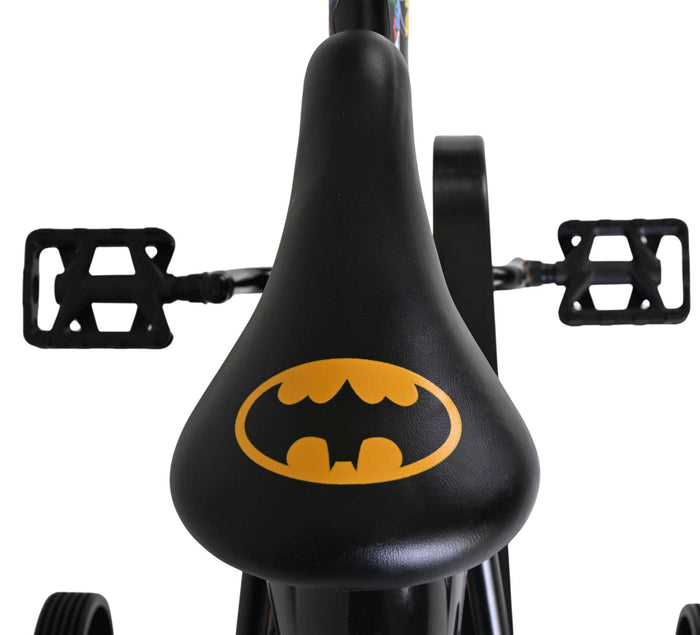 Batman Barncykel 14 tum, Svart - För barn 5-5 år