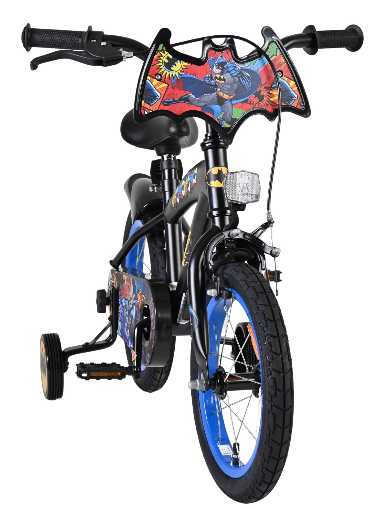Batman Barncykel 14 tum, Svart - För barn 5-5 år