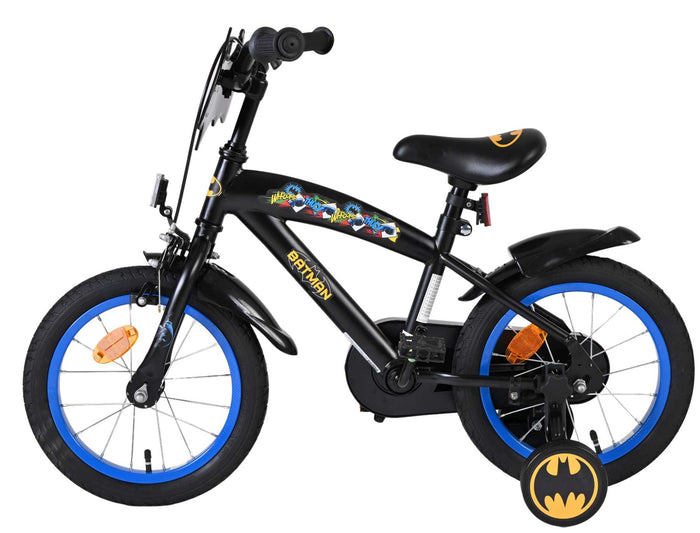 Batman Barncykel 14 tum, Svart - För barn 5-5 år