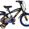Batman Barncykel 14 tum, dubbla handbromsar, Svart - För barn 5-5 år