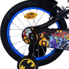 Batman Barncykel Två Handbromsar 16 tum, Svart - Lilla Cykelbutiken