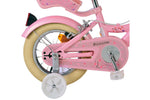 Volare Blossom 12 tum Rosa Barncykel med Korg & Dockhållare – Dubbel Handbroms, För barn 3-4 år