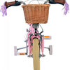 Volare Blossom Barncykel Två Handbromsar 12 tum, Rosa - Lilla Cykelbutiken