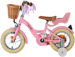Volare Blossom Barncykel 12 tum, Rosa - Lilla Cykelbutiken