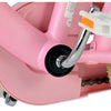 Volare Blossom 12 tum Rosa Barncykel med Korg & Dockhållare – Dubbel Handbroms, För barn 3-4 år