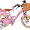 Volare Blossom Barncykel Två Handbromsar 14 tum, Rosa - Lilla Cykelbutiken