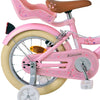 Volare Blossom Barncykel Två Handbromsar 14 tum, Rosa - Lilla Cykelbutiken