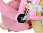 Volare Blossom Barncykel Två Handbromsar 14 tum, Rosa - Lilla Cykelbutiken