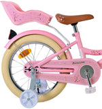 Volare Blossom Barncykel 16 tum, Rosa - Lilla Cykelbutiken