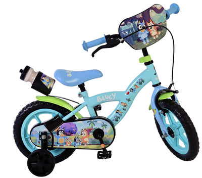 Bluey Barncykel 12 tum, Ljusblå - För barn 3-4 år