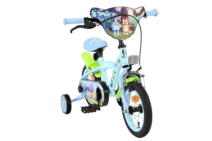 Bluey 12 tum barncykel med stödhjul - För barn 3-4 år