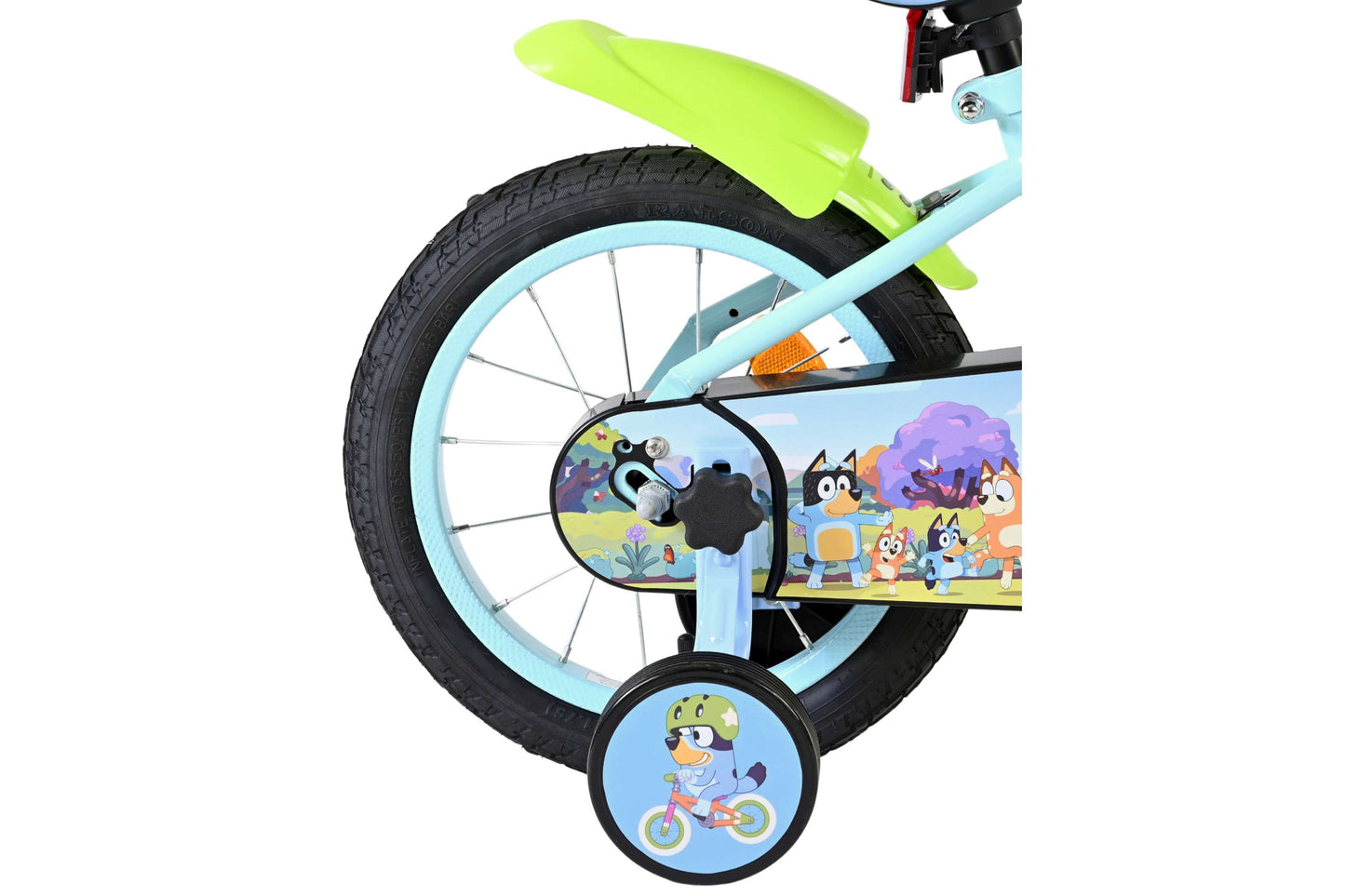 Volare Bluey 14 tum barncykel - För barn 3-5 år