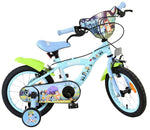 Bluey Light Barncykel 14 tum, dubbla handbromsar, Ljusblå - För barn 5-5 år