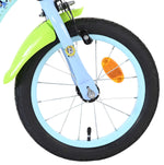 Bluey Light Barncykel 14 tum, dubbla handbromsar, Ljusblå - För barn 5-5 år