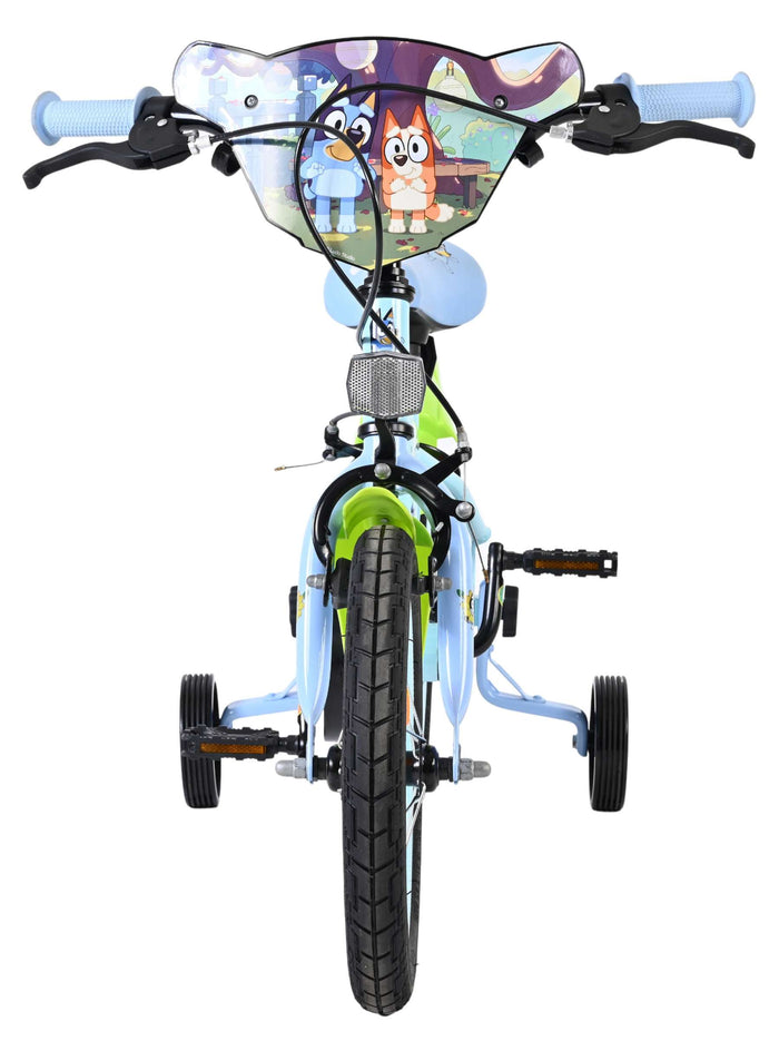 Bluey Light Barncykel 14 tum, dubbla handbromsar, Ljusblå - För barn 5-5 år