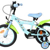 Bluey Light Barncykel 14 tum, dubbla handbromsar, Ljusblå - För barn 5-5 år