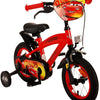 Disney Cars Barncykel 12 tum, Röd - Lilla Cykelbutiken