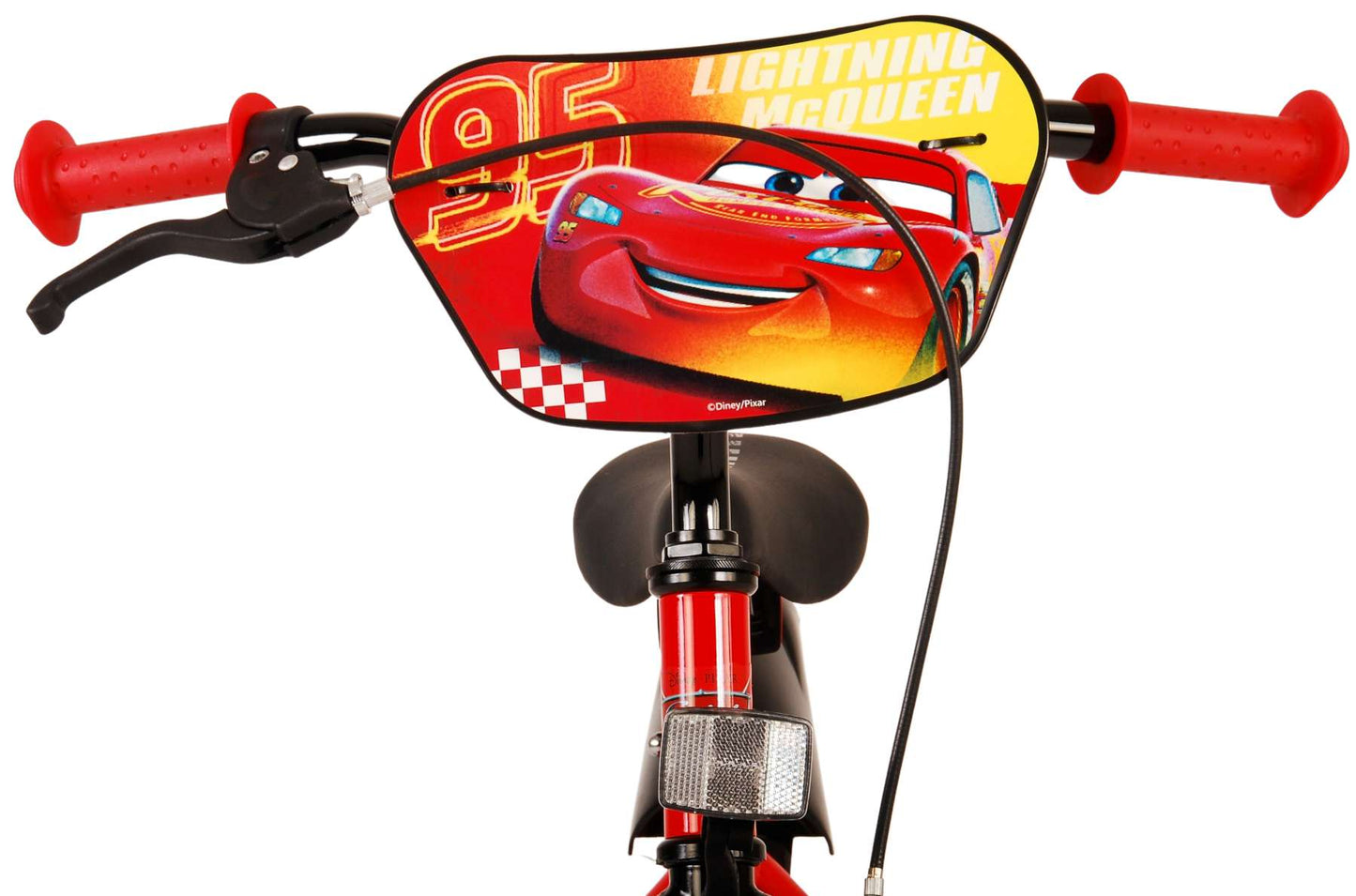 Disney Cars Barncykel 14 tum, Röd - Lilla Cykelbutiken