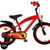 Disney Bilar Barncykel 16 tum, Röd - Lilla Cykelbutiken