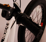 Volare Cool Rider Barncykel 18 tum, Vit - Lilla Cykelbutiken