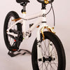 Volare Cool Rider Barncykel 18 tum, Vit - Lilla Cykelbutiken
