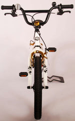 Volare Cool Rider Barncykel 18 tum, Vit - Lilla Cykelbutiken