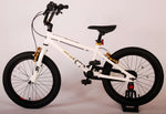 Volare Cool Rider Barncykel 18 tum, Vit - Lilla Cykelbutiken