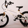 Volare Cool Rider Barncykel 18 tum, Vit - Lilla Cykelbutiken