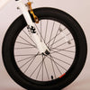 Volare Cool Rider Barncykel 18 tum, Vit - Lilla Cykelbutiken