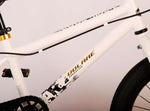 Volare Cool Rider Barncykel 18 tum, Vit - Lilla Cykelbutiken