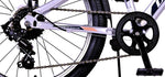 Volare Cross Barncykel 20 tum, Silver 6 Växlar - Lilla Cykelbutiken