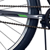 Volare Cross Barncykel 26 tum, Grå - Lilla Cykelbutiken