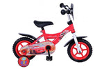 Disney Bilar Barncykel 10 tum, Röd - Lilla Cykelbutiken