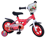 Disney Bilar Barncykel 10 tum, Röd - Lilla Cykelbutiken