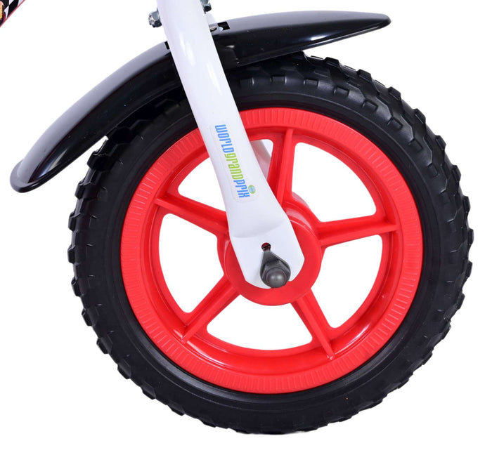Disney Bilar Barncykel 10 tum, Röd - Lilla Cykelbutiken