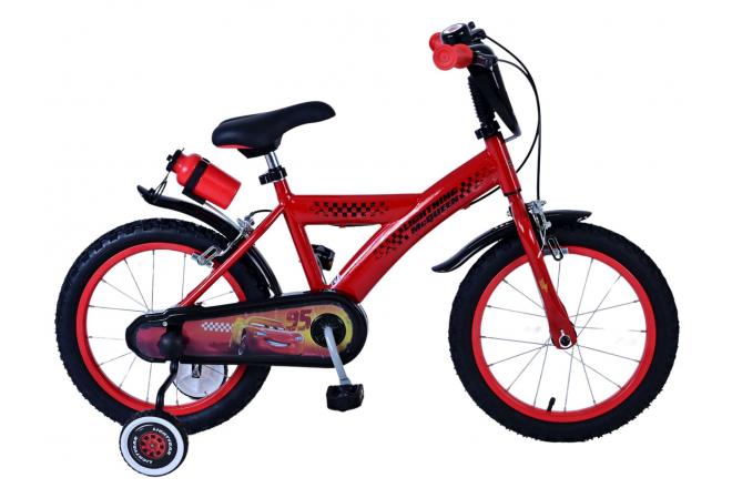Disney Cars Barncykel Två Handbromsar 16 tum, Röd - Lilla Cykelbutiken