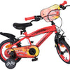 Disney Cars Barncykel 12 tum, dubbla handbromsar, Röd - För barn 3-4 år
