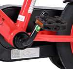 Disney Cars Barncykel 12 tum, dubbla handbromsar, Röd - För barn 3-4 år