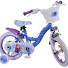 Disney Frozen Barncykel Två Handbromsar 14 tum, Blå/Lila - Lilla Cykelbutiken